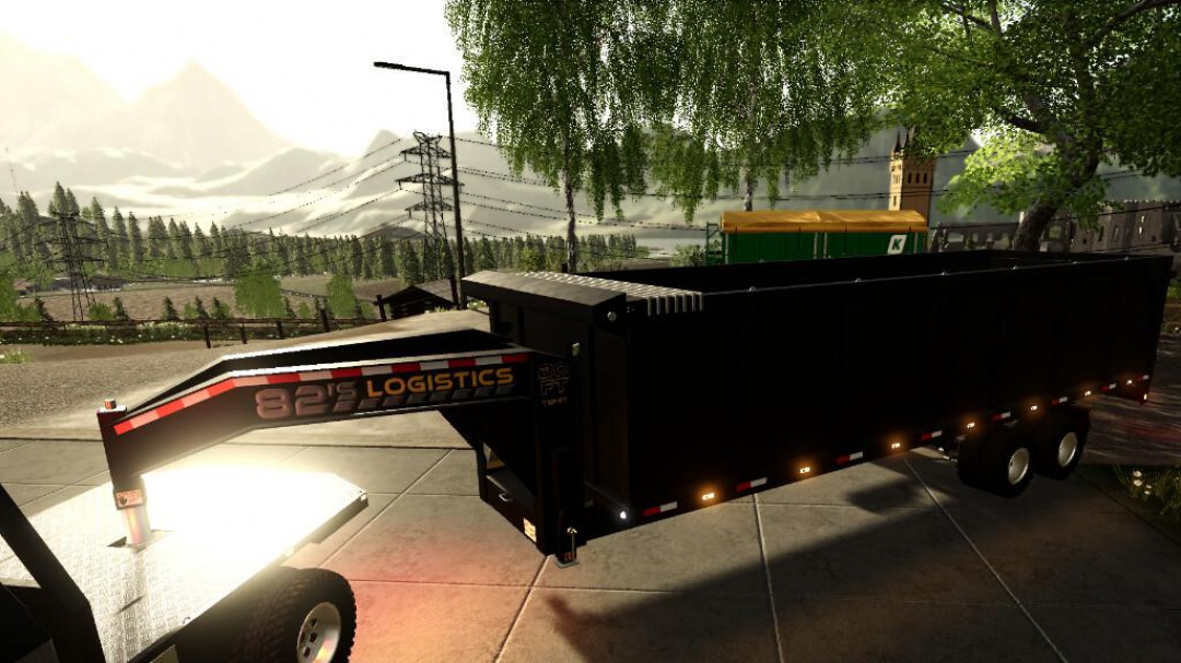 20Ft Gooseneck Tipper Trailer v1.0.0.0