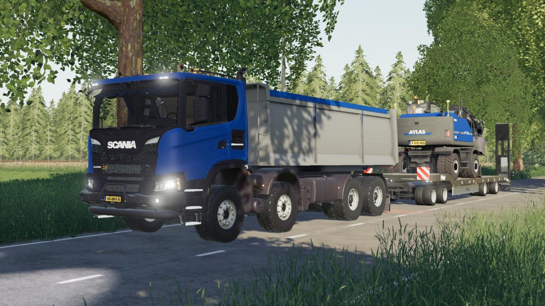 Scania XT 8x8 Kipper v1.0.0.0