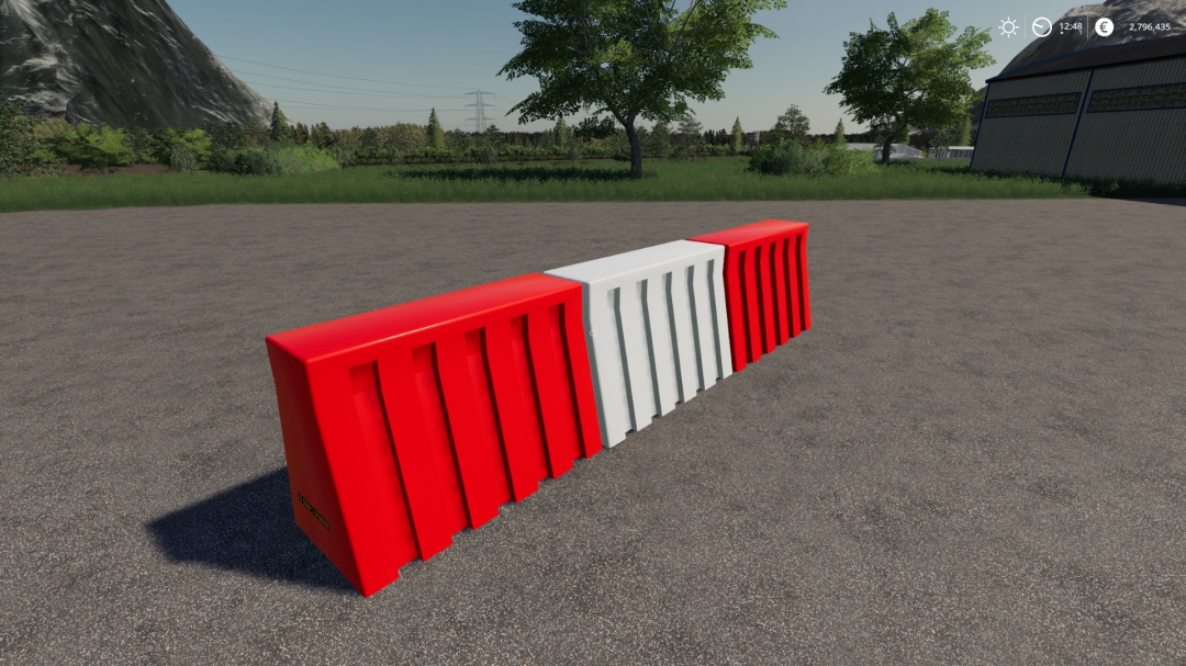 Plastic Road Barrier Pack