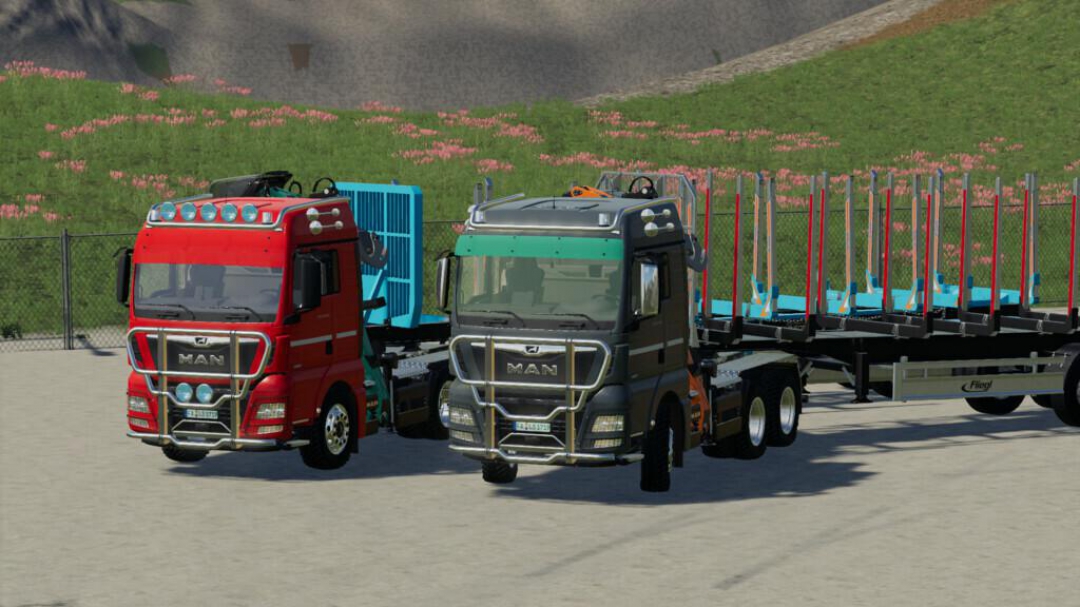 MAN TGX Forest Semitrailer Pack v1.1.0.0