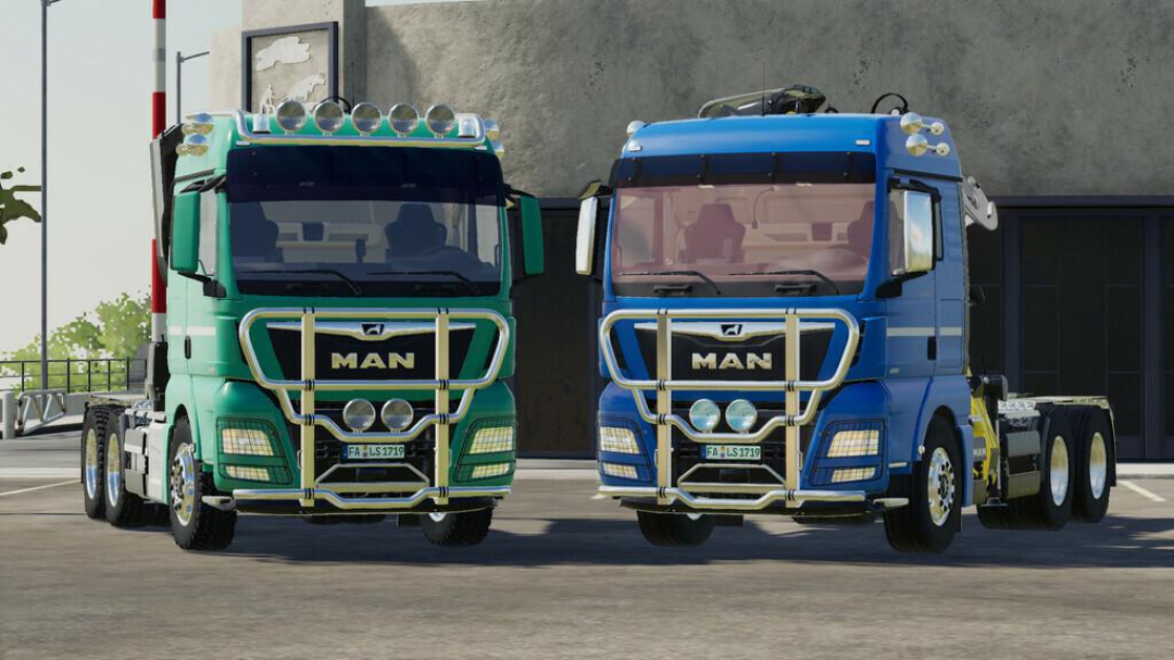 MAN TGX Forest Semitrailer Pack v1.1.0.0