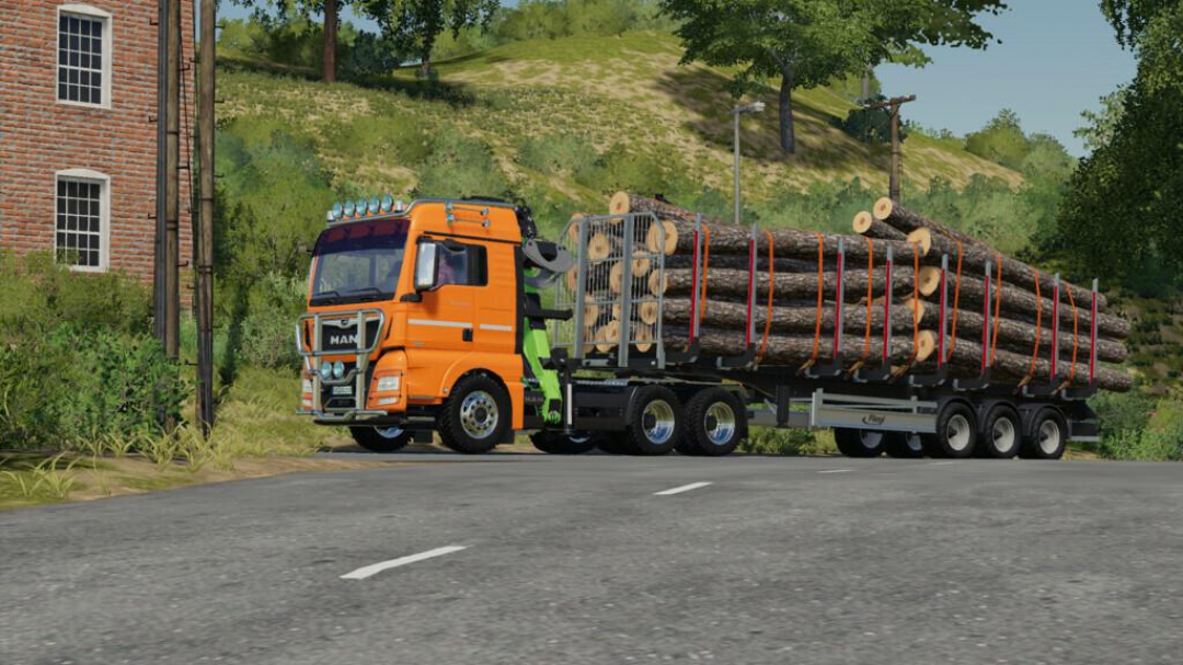 MAN TGX Forest Semitrailer Pack v1.1.0.0