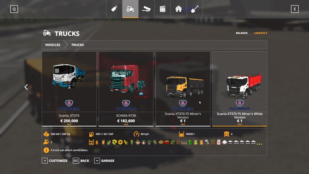 Scania 8x8 Pack Fixed