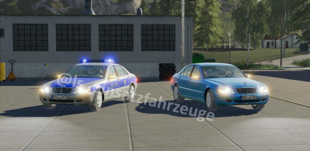 Mercedes S500 civil and german police v1.0.0.0