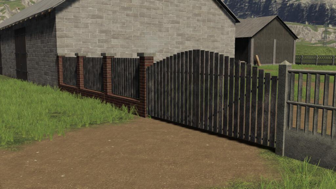 Concrete And Brick Fences Pack v1.0.0.0