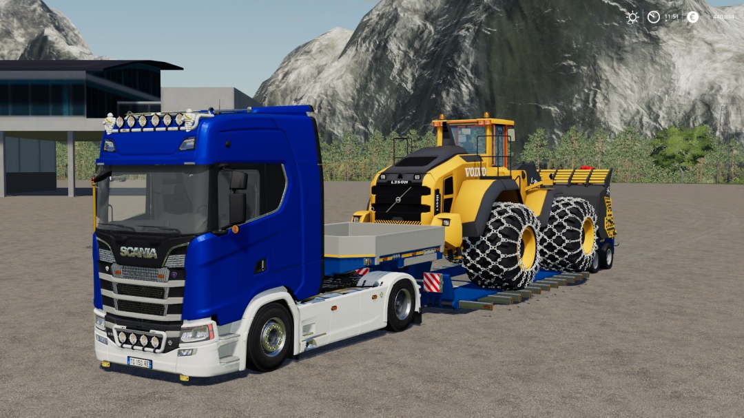 Goldhofer Low Loader With Extensions