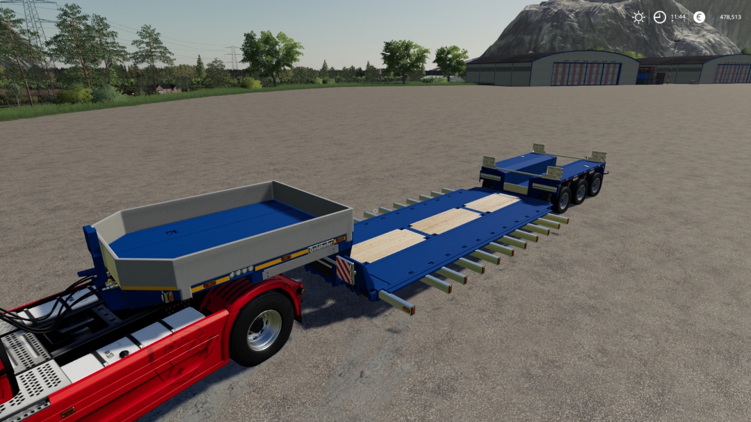 Goldhofer Low Loader With Extensions