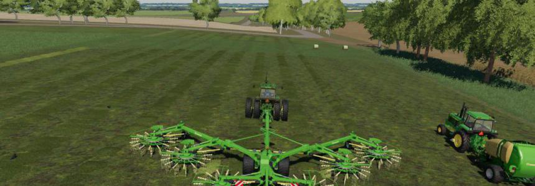 KRONE SWADRO MULTIFUNCTION RAKE / TEDDER