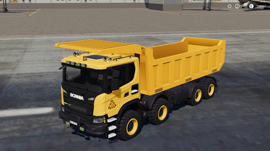 Scania XT 8x8 Mining Truck