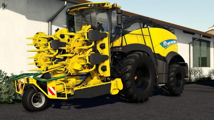New Holland FR850 Yellow Bull v1.0 category: Combines