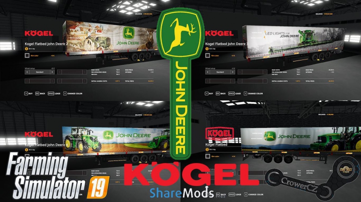 JOHN DEERE KOGEL PACK TRAILERS v1.0.0.0 category: Packs