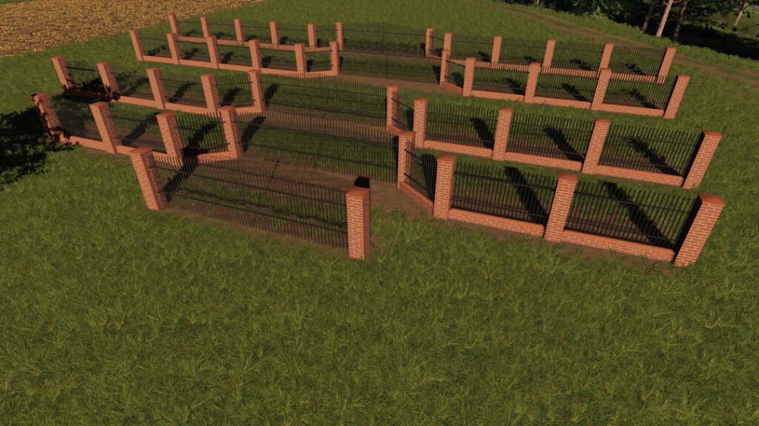 Brick And Metal Fences Pack v1.0.0.0