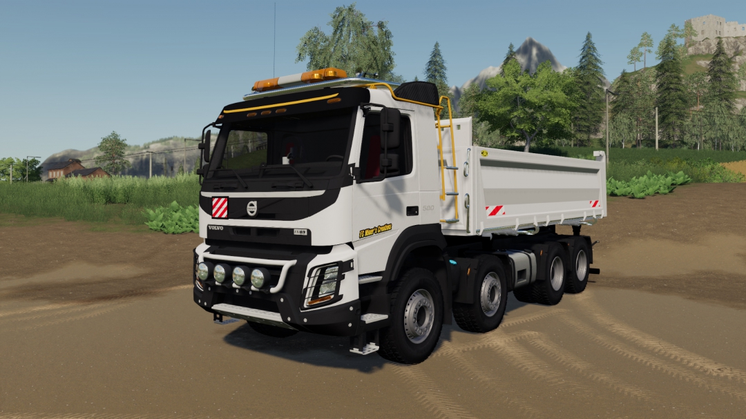 Volvo FMX 8x4 FS Miner's White Editon