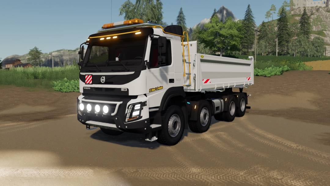 Volvo FMX 8x4 FS Miner's White Editon