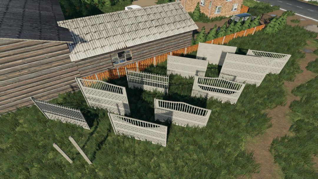 Concrete Fences Pack Prefab v1.0.0.0