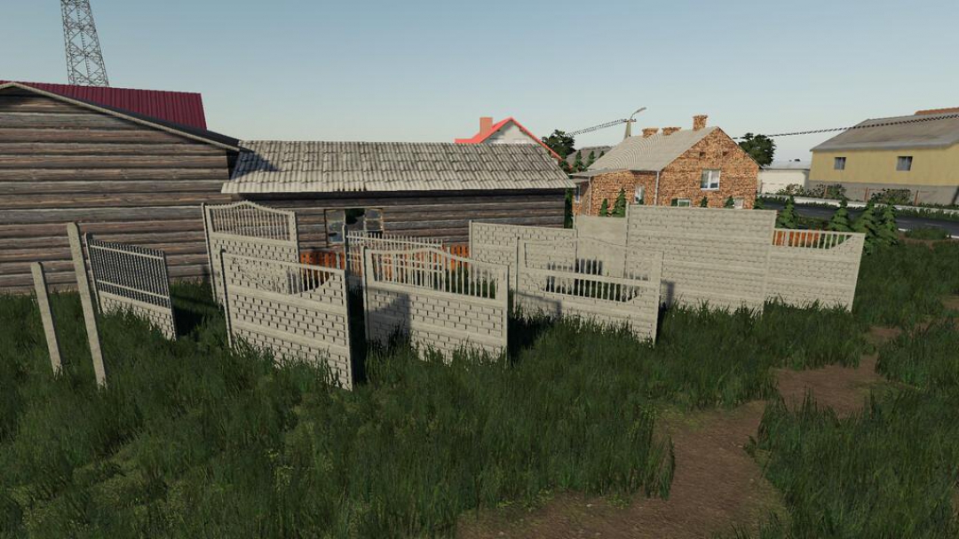 Concrete Fences Pack v1.0.0.0