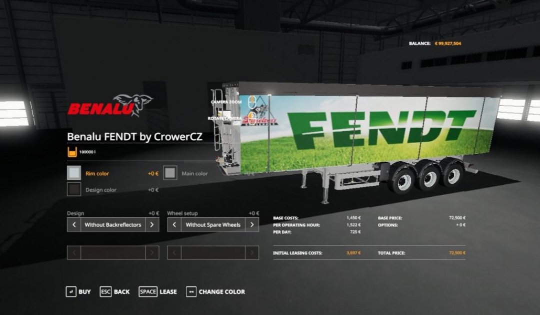 BENALU FENDT TIPPER v1.0.0.0