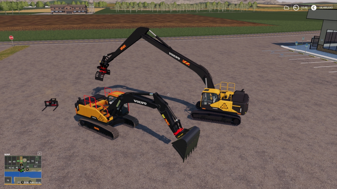 Volvo EC-300 Pack Unzip