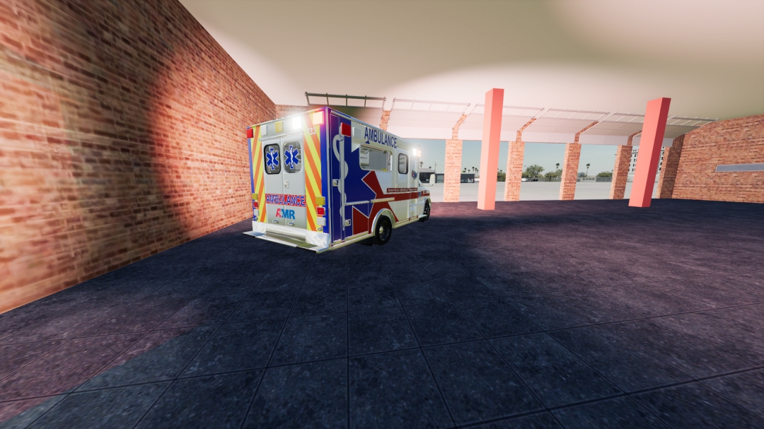 AMR Ford E350 Type 3 Ambulance