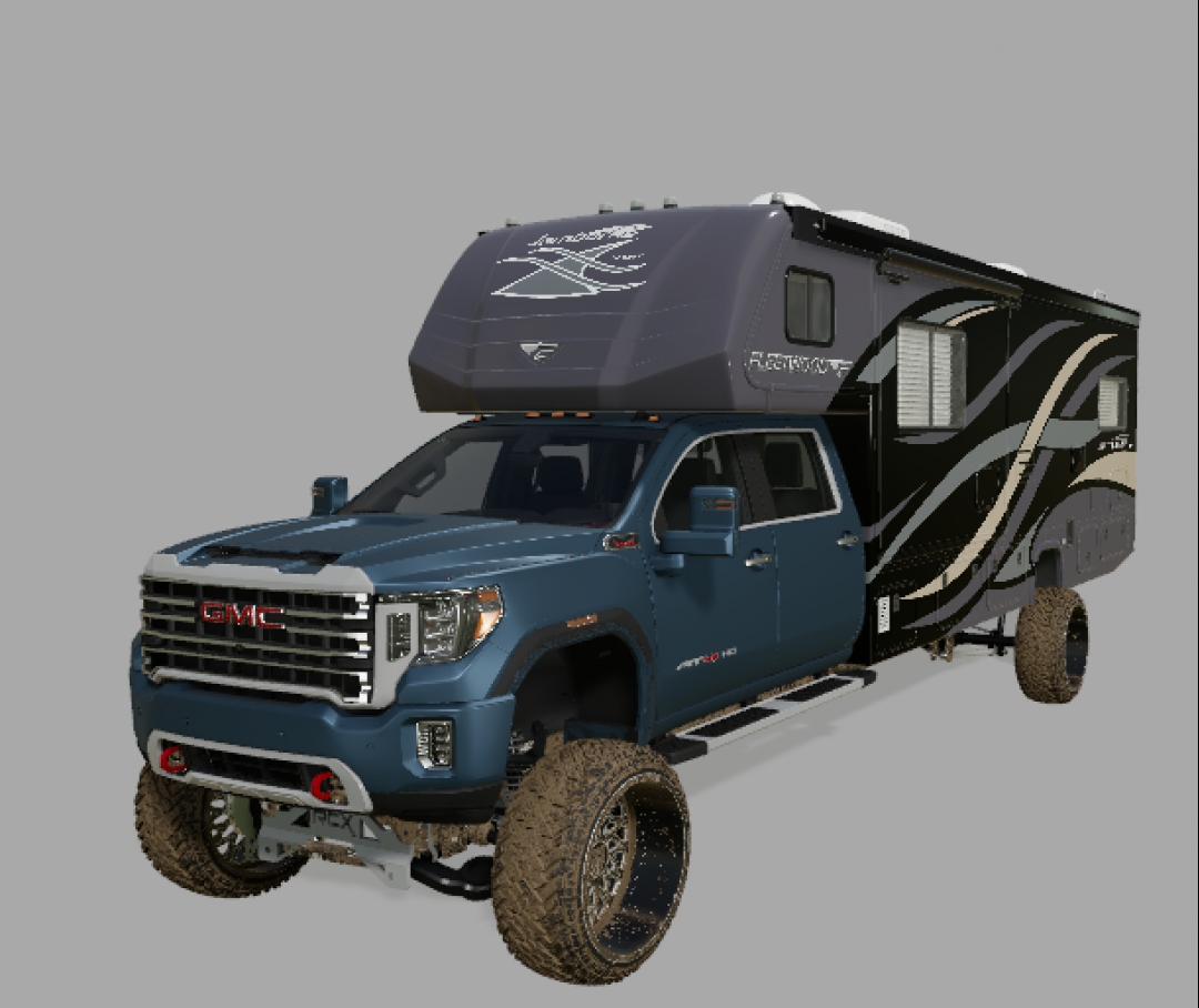 FS19 2020 GMC 2500 Camper Edition FIXED FILE