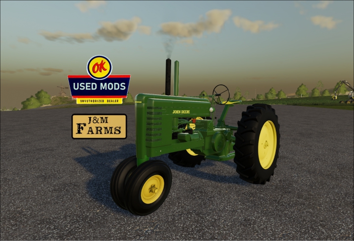 fs19-mods, 1947 John Deere Model B - By OKUSEDMODS & J&M Farms