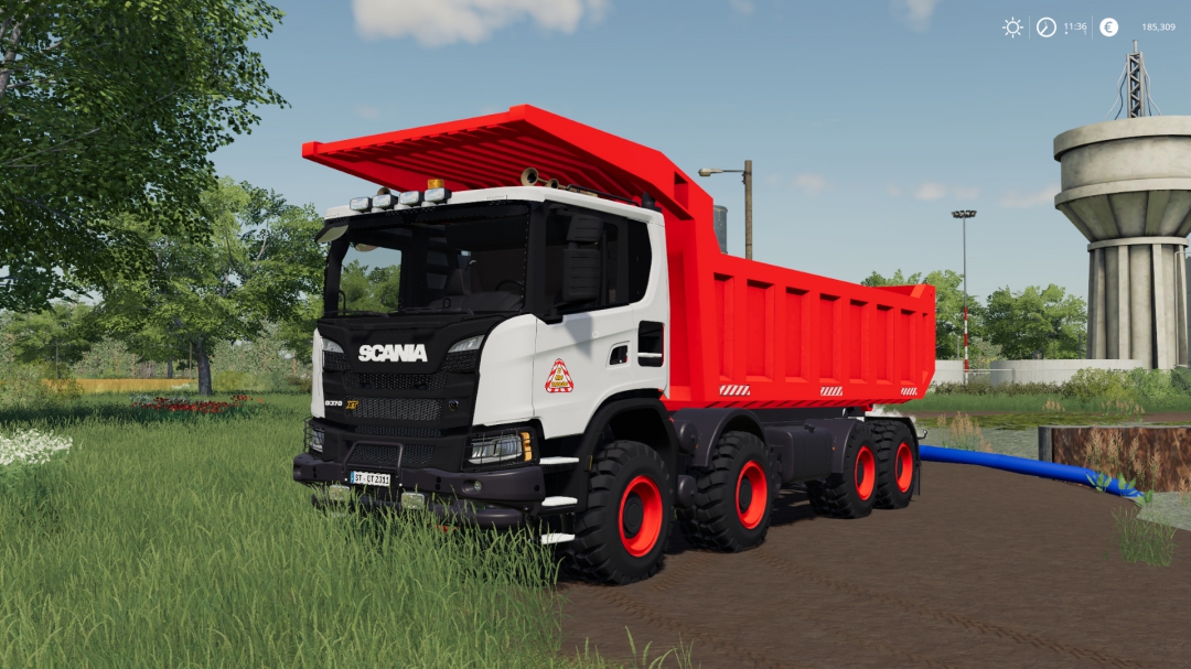 Scania XT 8x8 Mining Truck