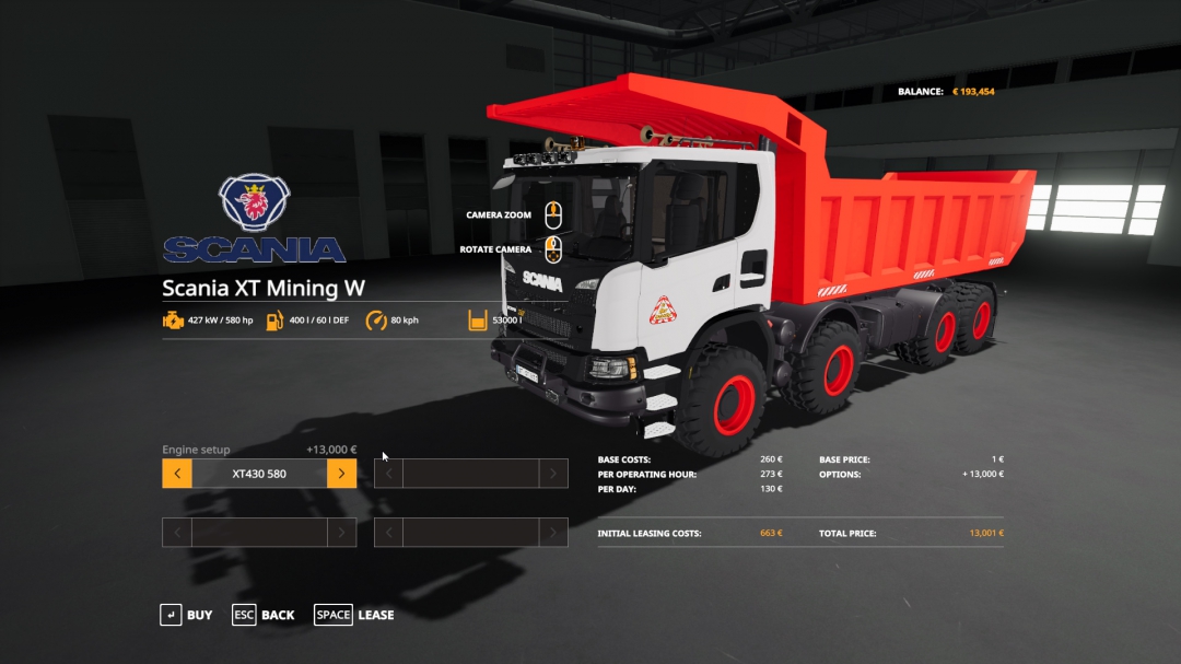 Scania XT 8x8 Mining Truck