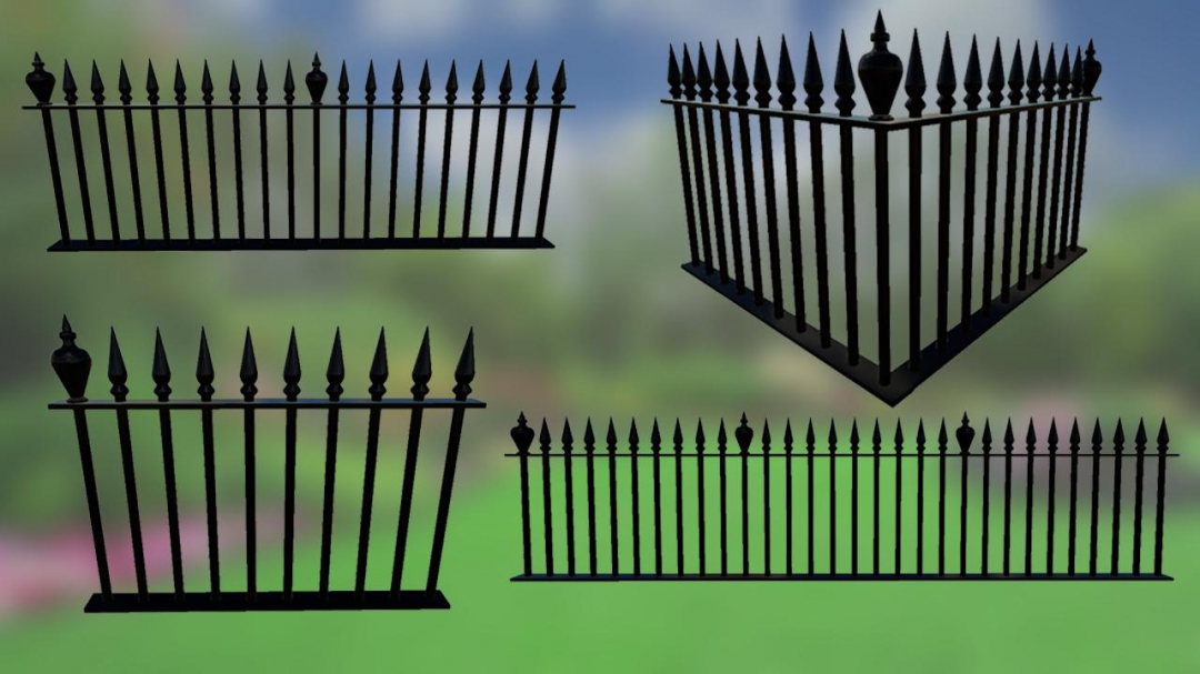 Metal Fences Pack v1.0.0.0