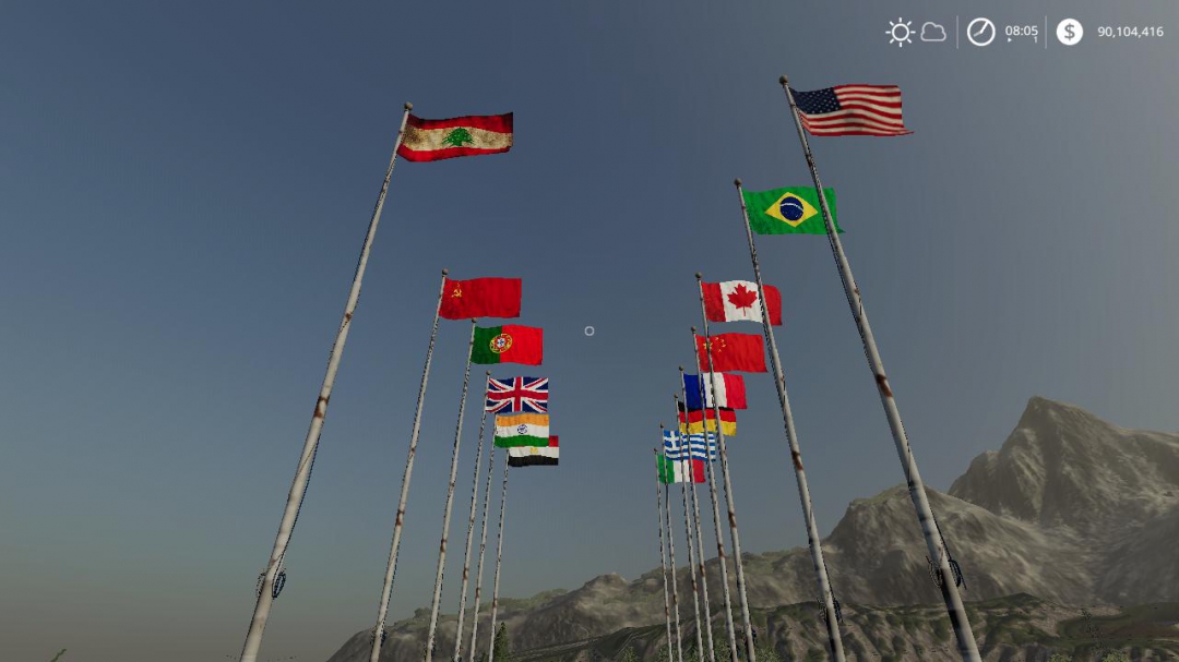 INTERNATIONAL FLAGS