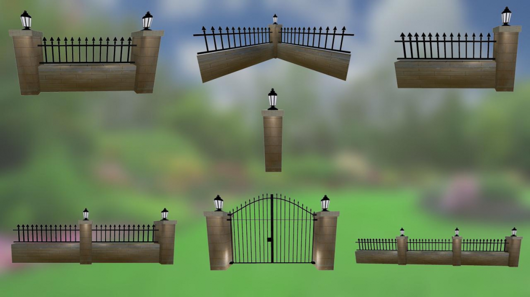 BRICK FENCES PACK