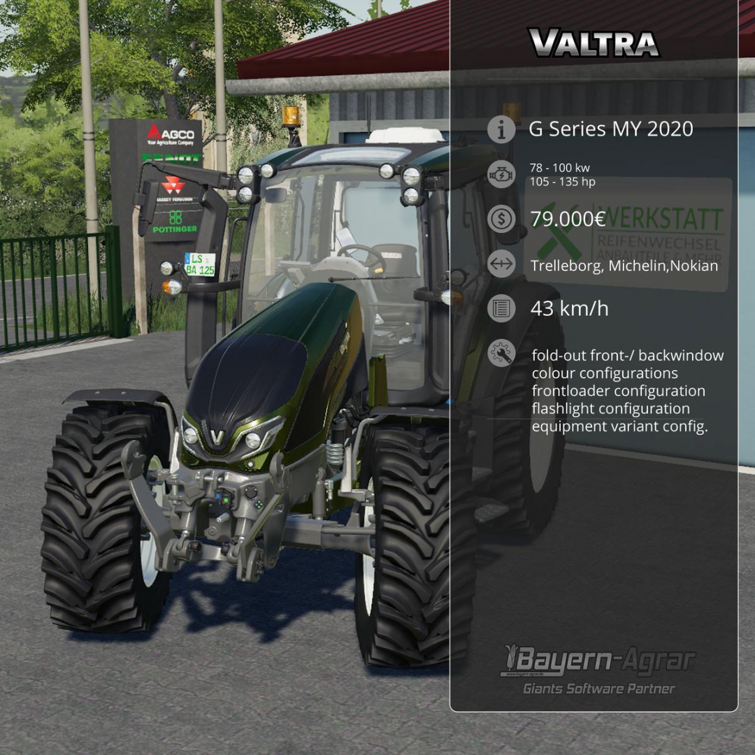 Valtra G Series MY 2020 SimpleIC v1.0.0.1