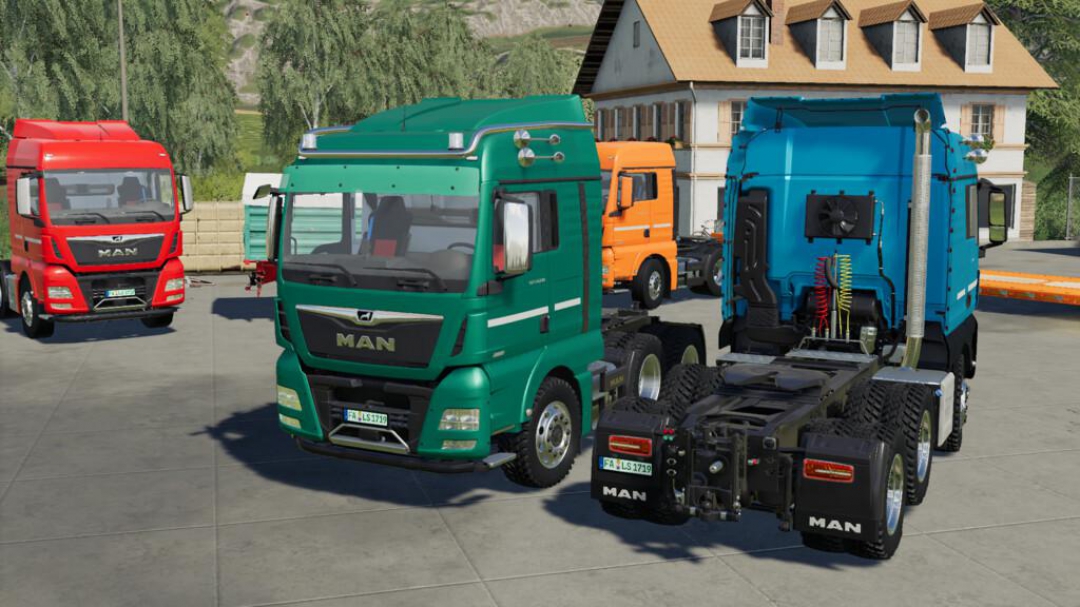 MAN TGX Semi-Truck Pack v1.0.0.1