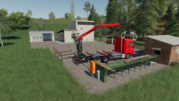Mod Network Placeable Sawmill Pack V Farming Simulator Mods My Xxx Hot Girl 3882