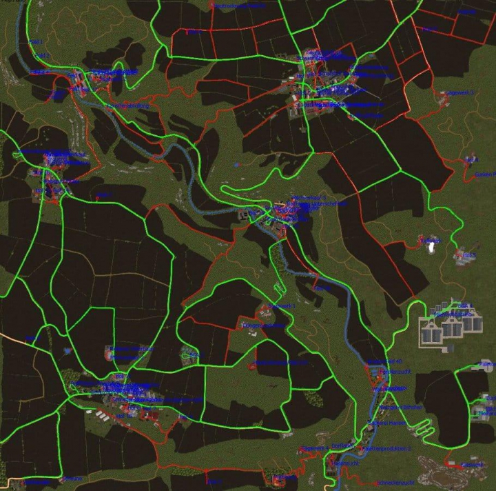 Autodrive Kurse fur Hopfach Map v1.1.0 category: Other