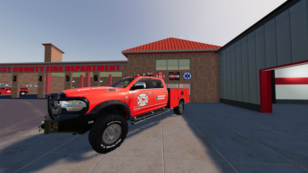 Dodge Ram 2500 Brush Utility Truck