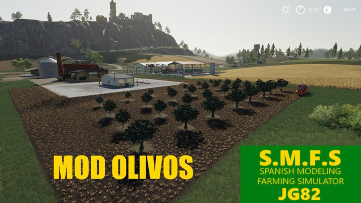 Pack Olive Tree v1.0 category: Objects