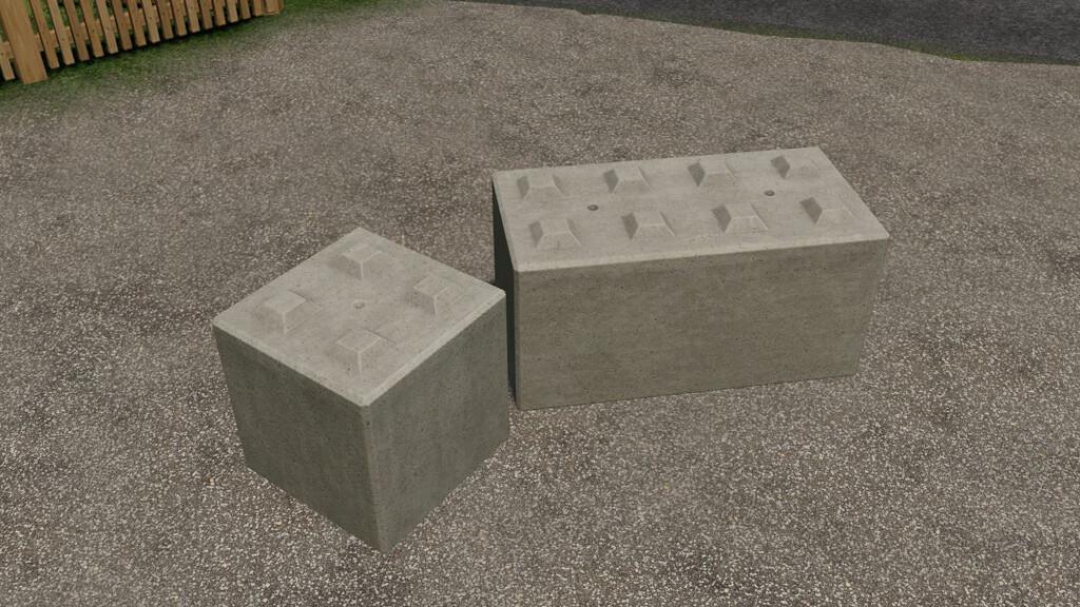 Concrete Stone Blocks Stackable (Prefab) v1.0.0.0