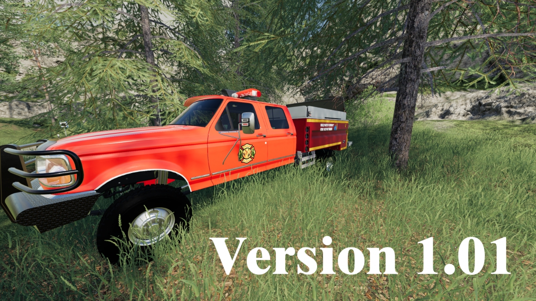 1997 Ford F250 Brush Mini Pumper V1.01