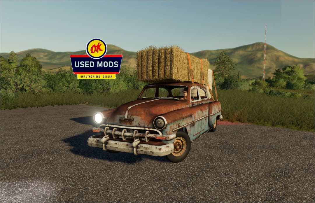 1953 Patina Princess - Drivable Rusty Car! - By OK USED MODS