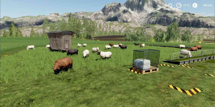 Sheep Pasture Without Fence v1.0.0.0 category: Objects