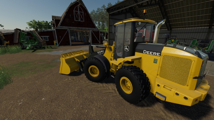 Mod Network John Deere 524k Loaderfarming Simulator 19 Mods