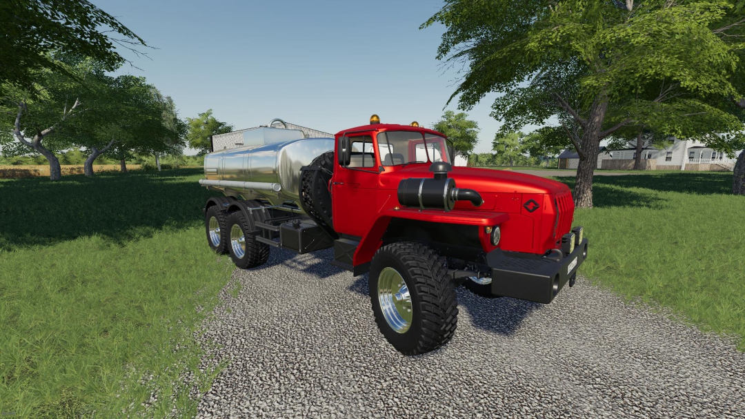 URAL 4320-60 Liquid Tanker v1.0