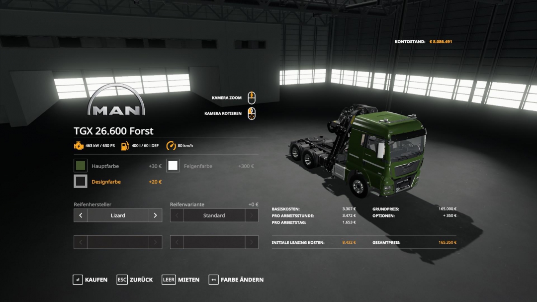 MAN TGX Forst Semi v1.0.0.0