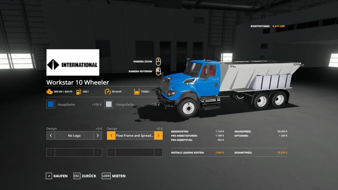 WorkStar 10 Wheeler v1.0.0.0