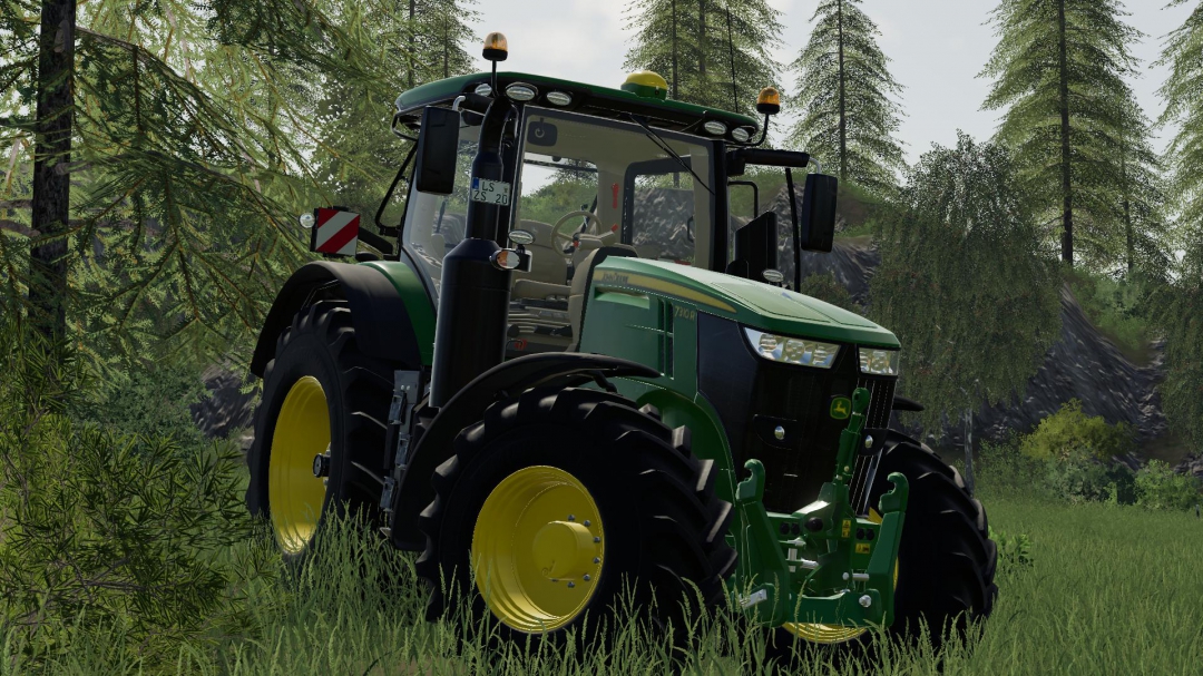 John Deere 7R with SIC including sound v1.0