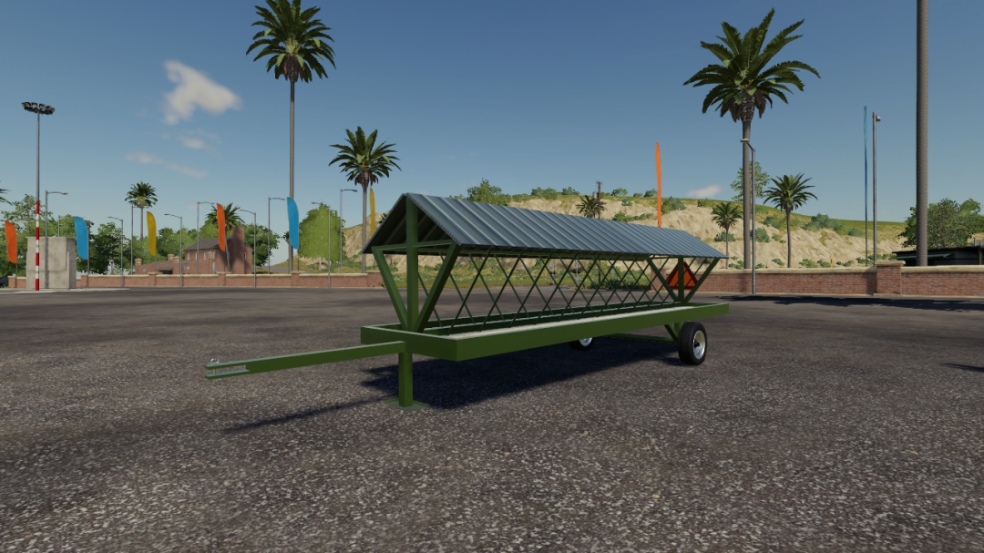 fs19 decorative old feed trailer