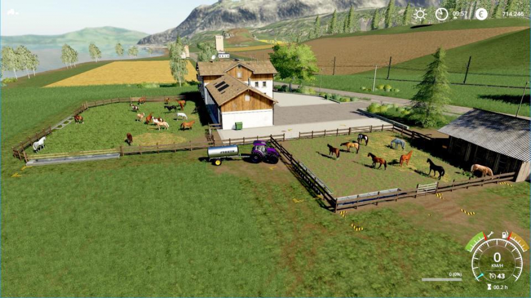 Horse places for the HorseRanch in Felsbrunn v1.0.0.0