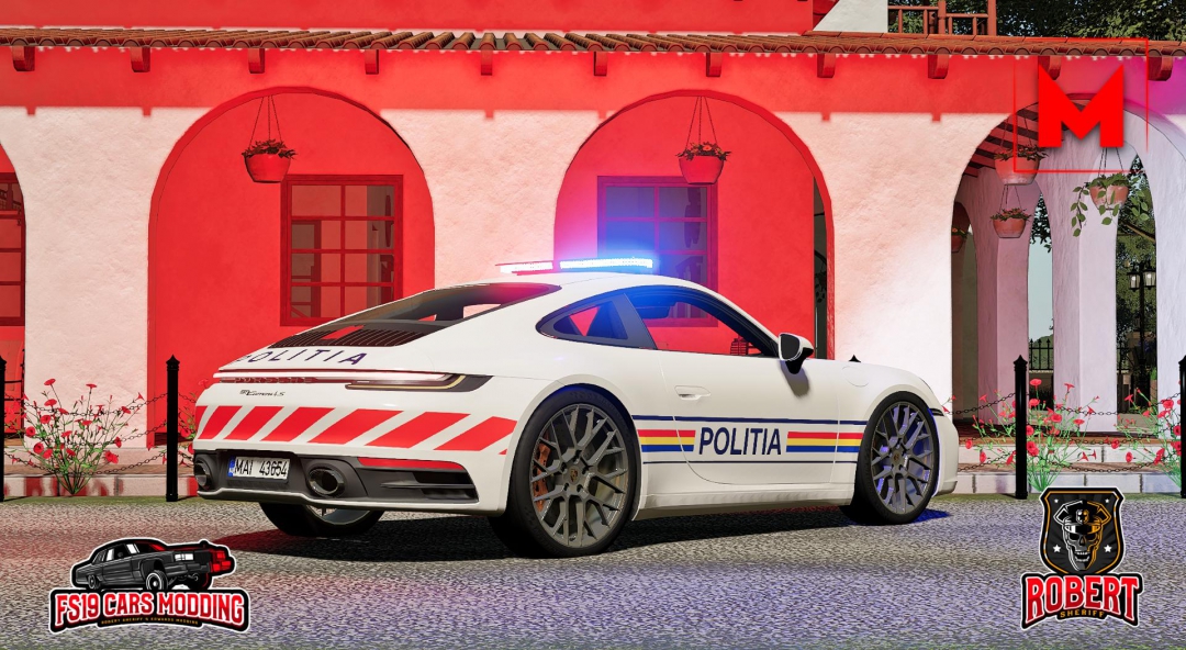 Porsche Carrera4S Politia v1.0