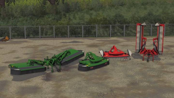 fs19-mods, Kuhn And John Deere Mower Pack v1.0