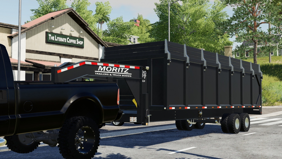 Moritz 20Ft Dump Trailer